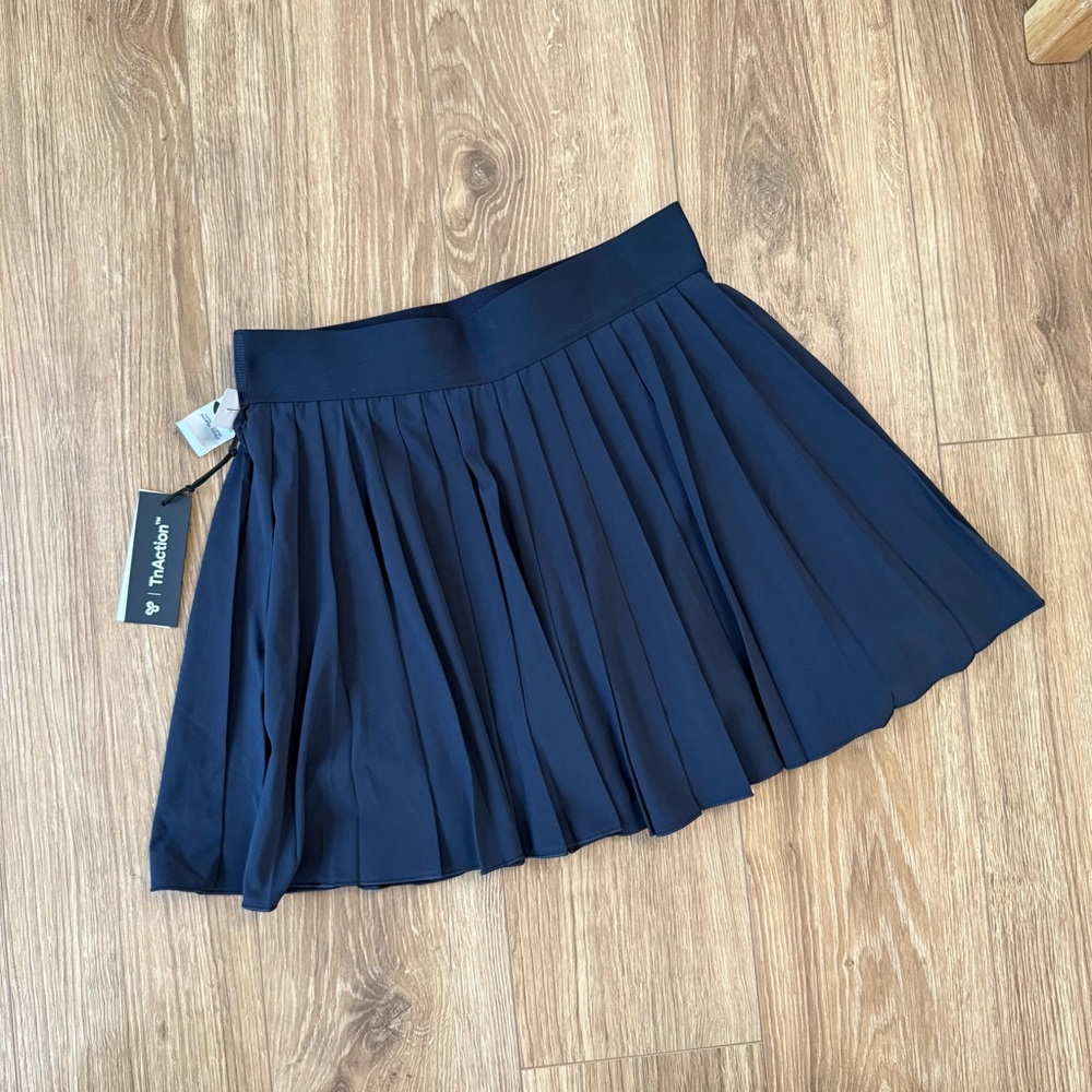 Aritzia TNA Navy Blue Tennis Skort